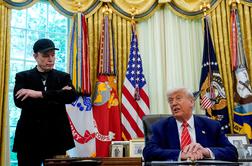Politična vojna: Trump udaril po Musku