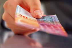 Švicarski frank najnižje od januarja