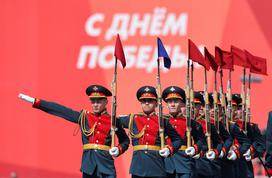 Rusija ruska vojska moskva parada