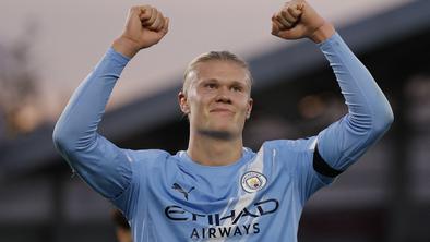 Haaland osrečil City, prvenec Šeška na Old Traffordu, Arsenal prehitel Liverpool