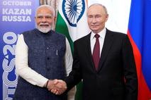 Narendra Modi in Vladimir Putin