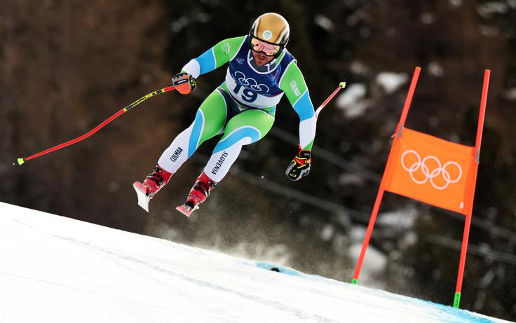 Miha Hrobat ne dela napak, a to zimo enostavno ni dovolj hiter. Pa je že menjal serviserja. | Foto: Reuters