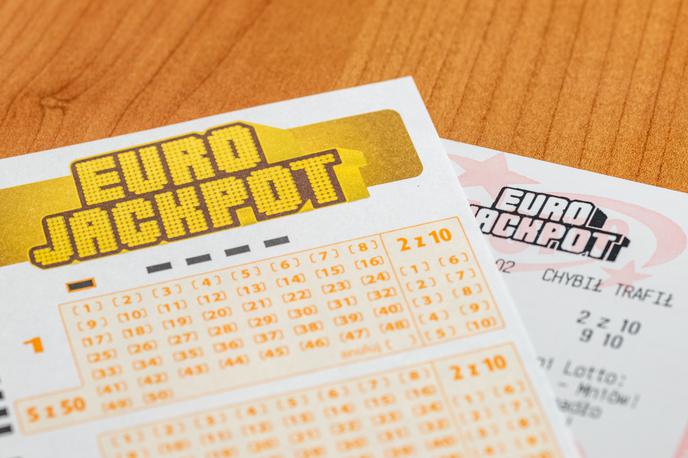 Eurojackpot, loterija | Na žrebanju za Eurojackpot je bil izžreban tudi glavni dobitek v višini 120 milijonov evrov. | Foto Shutterstock