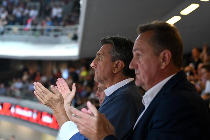 "Mi ne računamo, da bi kmalu spet prišli na vrsto za organizacijo moškega prvenstva, mogoče bi lahko poskusili pri ženskem. A za to mora biti tudi raven reprezentance tako visoka, da lahko tudi v rezultatskem smislu tekmovanje odpeljemo korektno. Naša ženska ekipa je relativno mlada in bi bilo to v tem trenutku za njih prezgodaj," pravi Ropret. | Foto: CEV