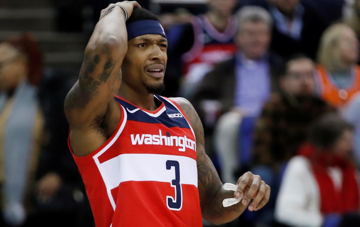 Bradley Beal | Bradley Beal bo zaradi težav z ramo izpustil nadaljevanje sezone. | Foto Reuters