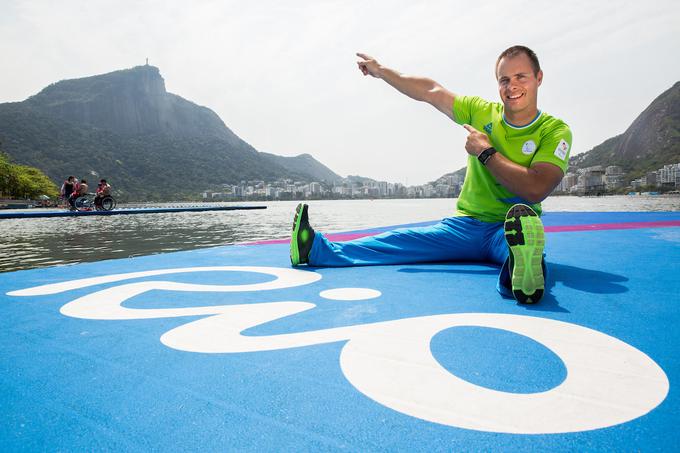 Plavanje ga je pripeljalo na paralimpijske igre v Pekingu leta 2008, parakajak pa v Rio de Janeiro. | Foto: Vid Ponikvar