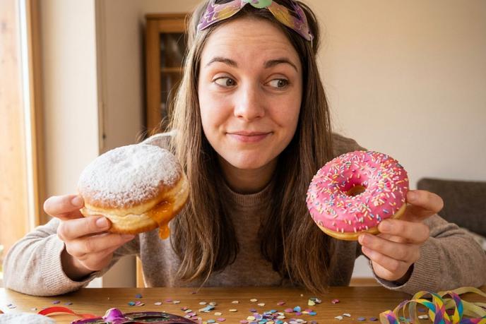 Donut ali krof? Pustna dilema, ki deli Slovenijo