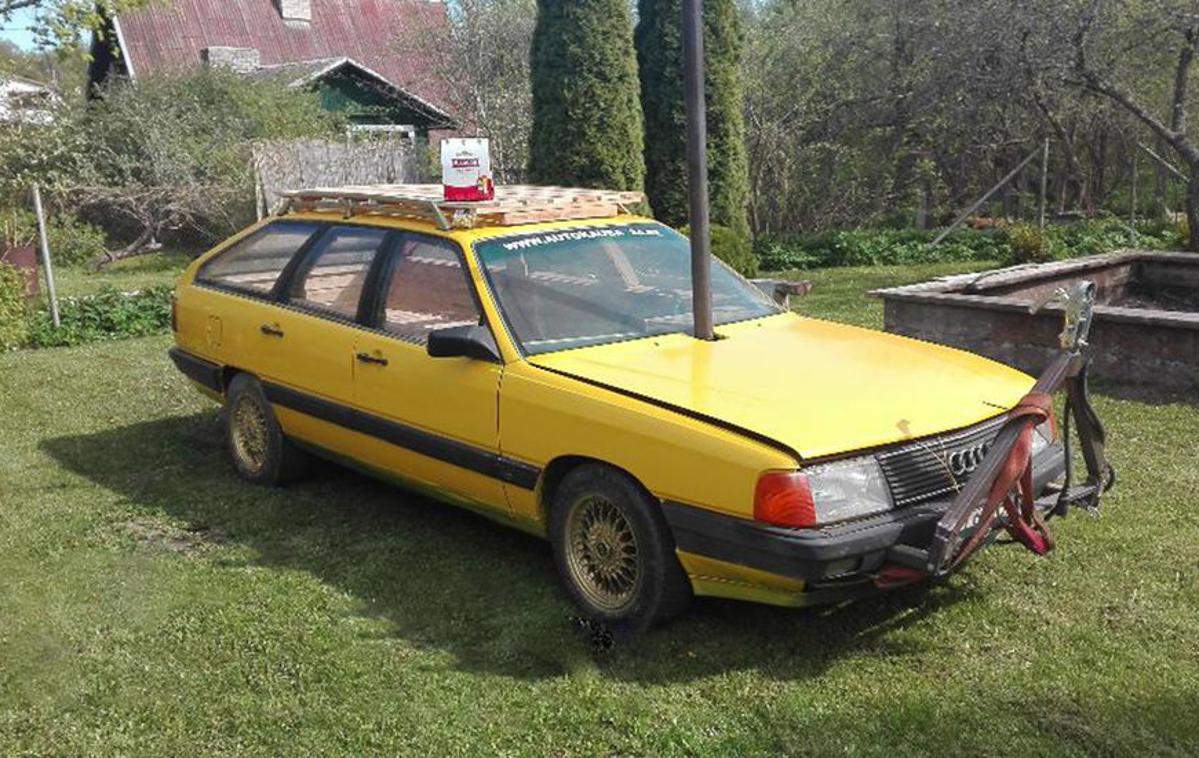 Audi savna | To je estonska mobilna savna, ki nosi uradno ime SaunAudi. | Foto SaunAudi
