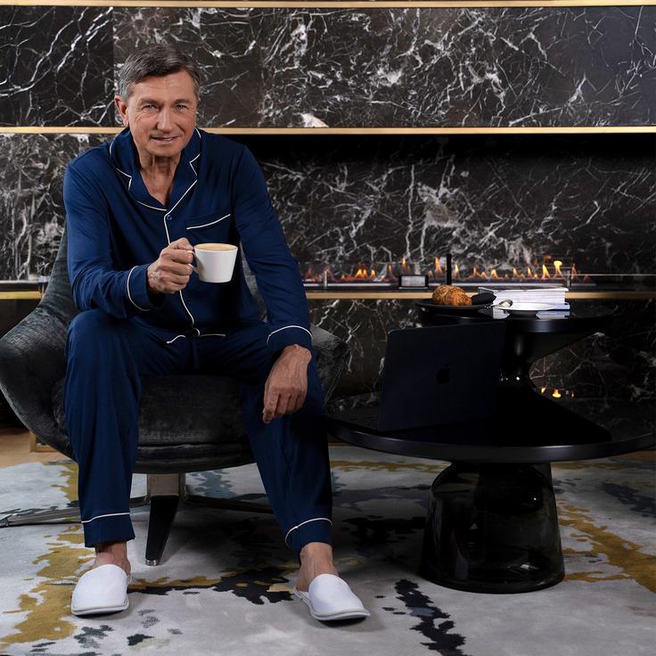 Borut Pahor, pižama | Foto: Vitapur