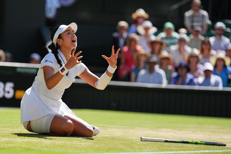 Alexandra Eala je blestela že v letošnjem Wimbledonu, ko se je prebila do četrtega kroga. | Foto: 