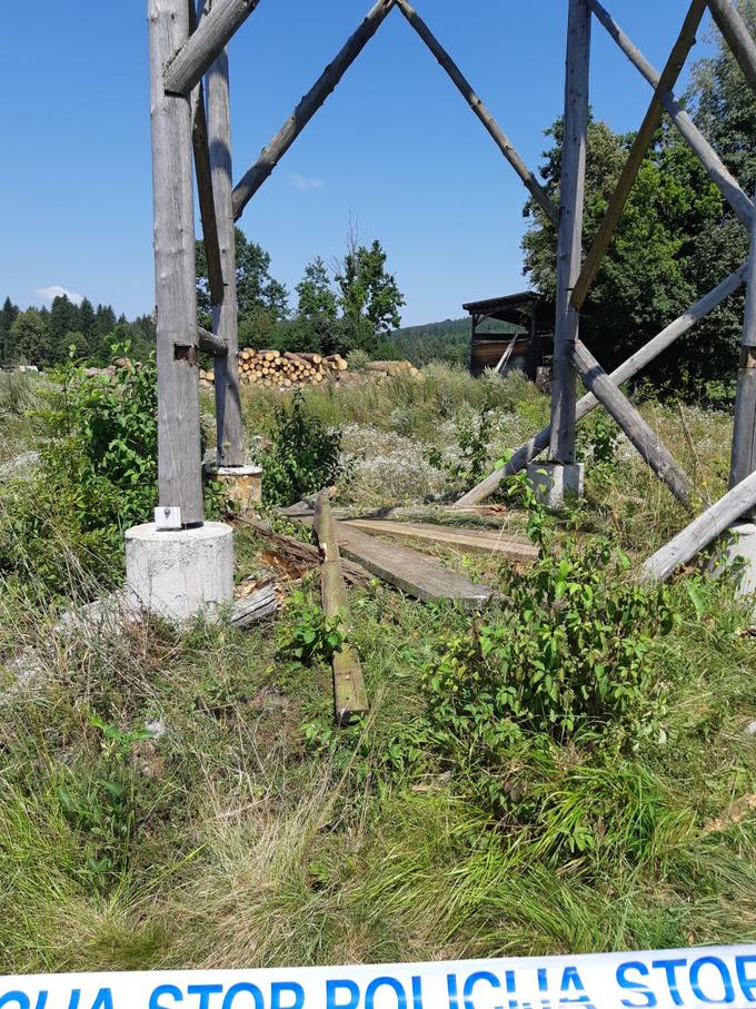 Nesreča skakalnica Dolenji Lazi | Foto: Nataša Repovž​​​​​​​