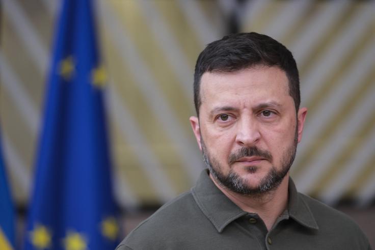 Volodimir Zelenski je že večkrat izrazil nepripravljenost na kakršna koli mirovna pogajanja z Rusijo, dokler bo Rusijo vodil Vladimir Putin.  | Foto: Guliverimage