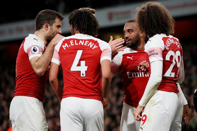 Arsenal | Arsenal se je po novi zmagi povzpel na tretje mesto. | Foto Reuters