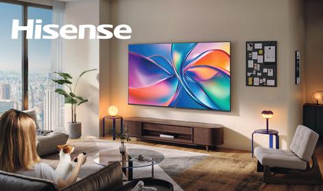 Nove serije televizorjev Hisense: vrhunska izkušnja po dostopni ceni