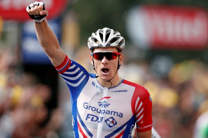 Arnaud Demare | Arnaud Demare je zmagovalec pete etape letošnjega Gira. | Foto Reuters