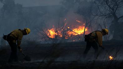 Kalifornijski požar tretji največji v zgodovini države