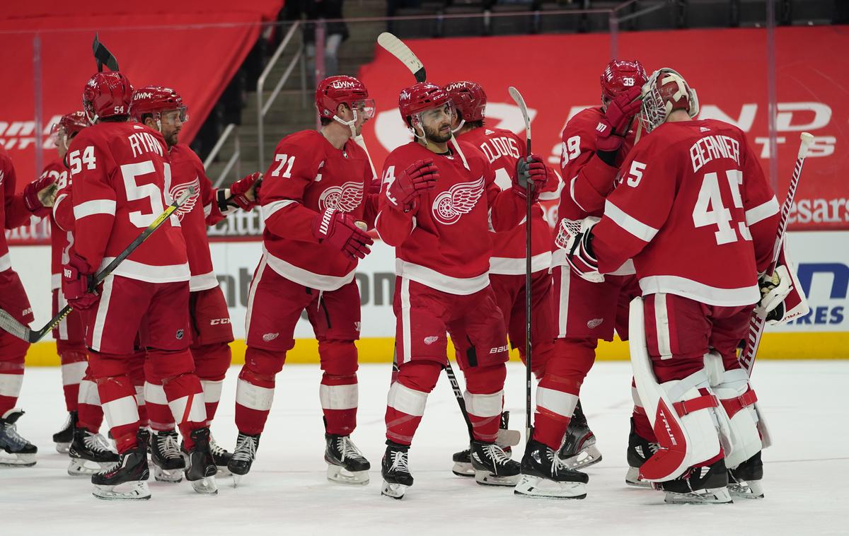 Detroit Red Wings | Detroit je prekinil niz štirih porazov. | Foto Guliverimage