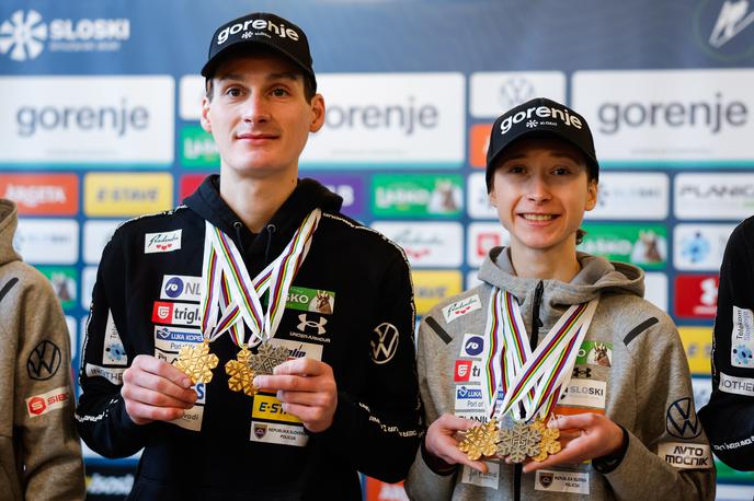 smučarski skoki, Domen Prevc, Nika Prevc | Foto Aleš Fevžer