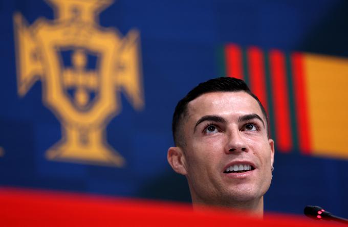 Portugalski kapetan in strelski rekorder | Foto: Reuters