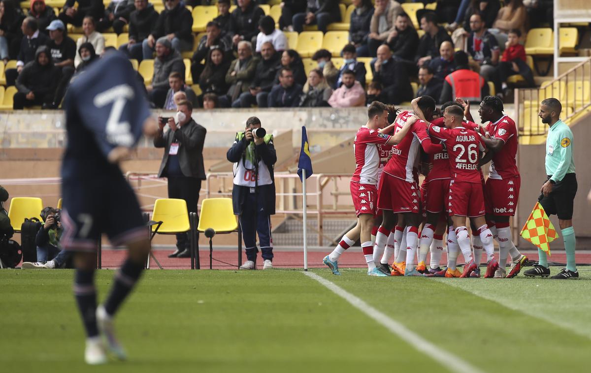 Monaco PSG | Monaco je s 3:0 ponižal vodilni klub ligue 1 PSG. | Foto Guliver Image