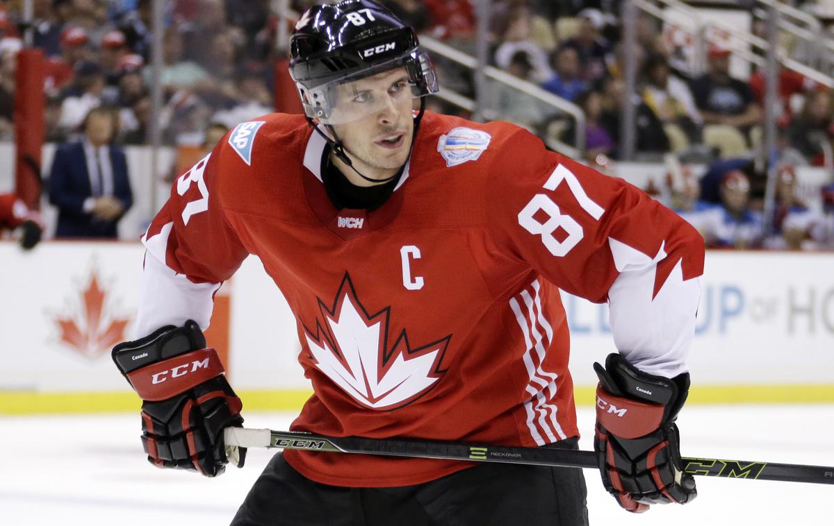 Sidney Crosby | Sidney Crosby bo Kanadi po desetletju znova pomagal na svetovnem prvenstvu. Prvo tekmo bo Kanada odigrala v soboto proti Slovencem. | Foto Guliverimage