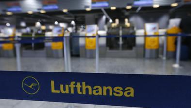 Lufthansa zaradi stavke odpovedala večino letov