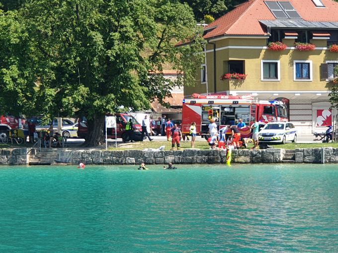 Blejsko jezero nesreča | Foto: Luka Artelj