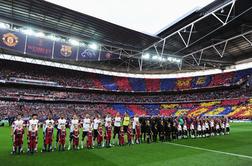 Wembley srečen kraj za Barço, pokopališče za Benfico