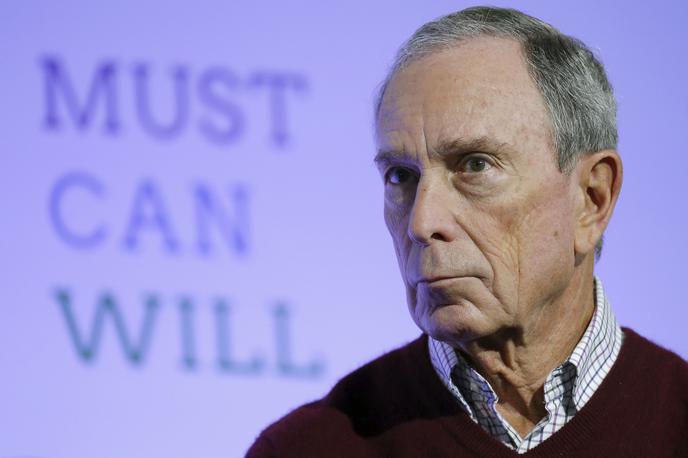 Michael Bloomberg | Michael Bloomberg meni, da je treba premagati Trumpa, ker naj bi se ta izneveril Američanom na celi črti. | Foto Reuters