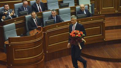 Hashim Thaci izvoljen za kosovskega predsednika