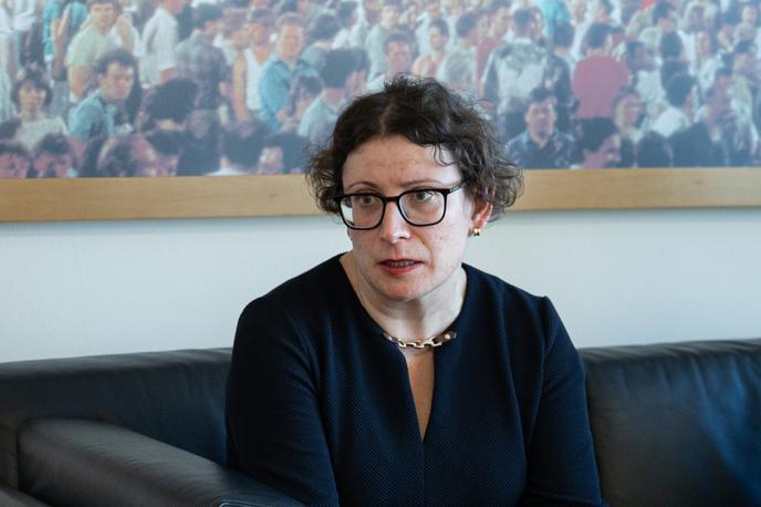 Beti Hohler | Washington je zaradi delovanja proti ZDA in Izraelu pred tednom dni uvedel sankcije proti štirim sodnicam ICC, vključno s Slovenko Beti Hohler. | Foto STA