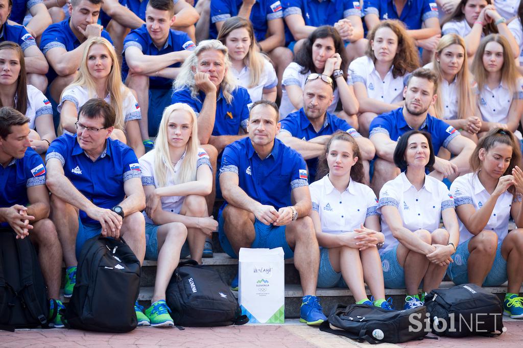 Sredozemske igre, predstavitev slovenske reprezentance, Portorož