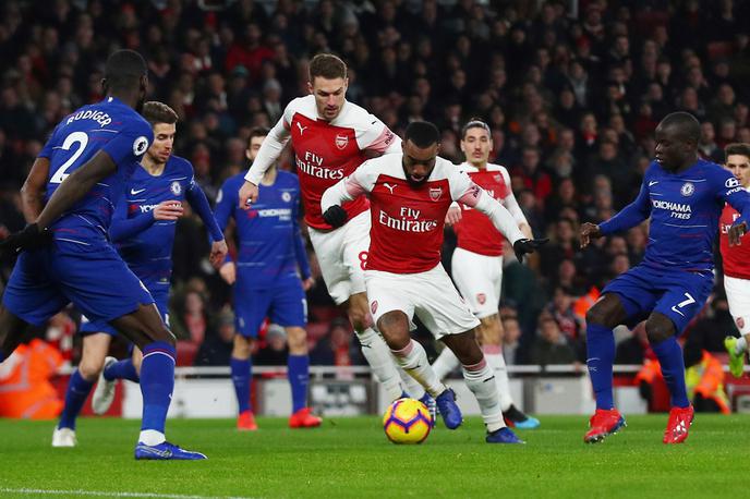 Arsenal Chelsea 19. januar 19 | Arsenal in Chelsea v polfinalu lige Europa čakata spopada z Valencio in Eintrachtom. | Foto Reuters