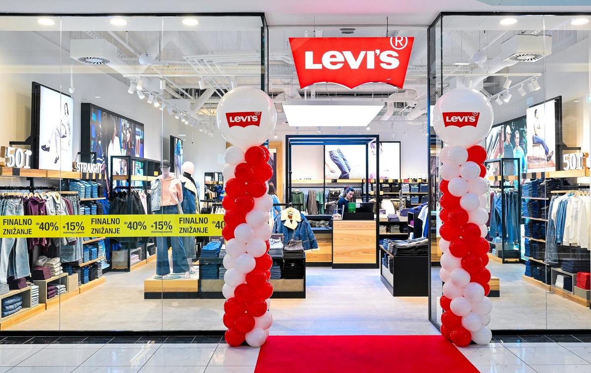 Odprla se je nova, še večja Levi’s prodajalna v Cityparku (Foto Robert Krumpak) | Odprla se je nova, še večja Levi’s prodajalna v Cityparku. | Foto Robert Krumpak / Citypark