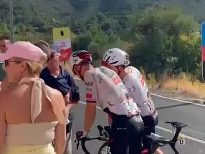 Pretreseni Novak od gledalcev izvedel, kaj se je zgodilo Pogačarju #video