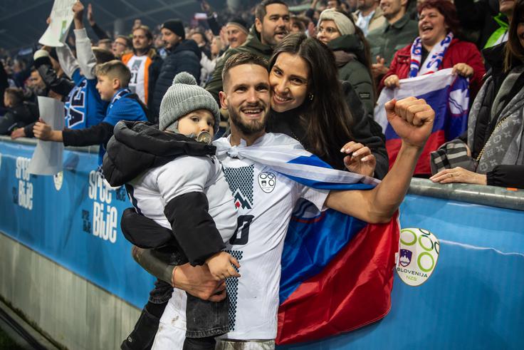 Petar Stojanović z izbranko Majo in sinom Davidom | Foto: Mediaspeed