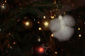 Božični mojster: angelčki (za srečo)