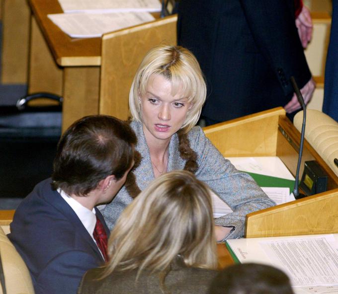 Tudi Svetlana Korkina je delila vojni simbol. | Foto: Guliverimage/Vladimir Fedorenko