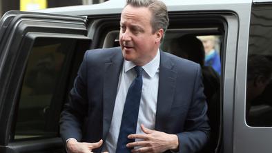 Britanski premier Cameron napovedal objavo svojih davčnih napovedi
