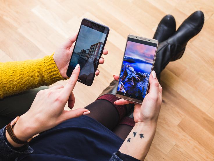 Mate 10 linija Huawei telefonov navdušuje. | Foto: 