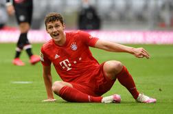 Bayern München oslabljen, Pavard zaradi poškodbe končal sezono