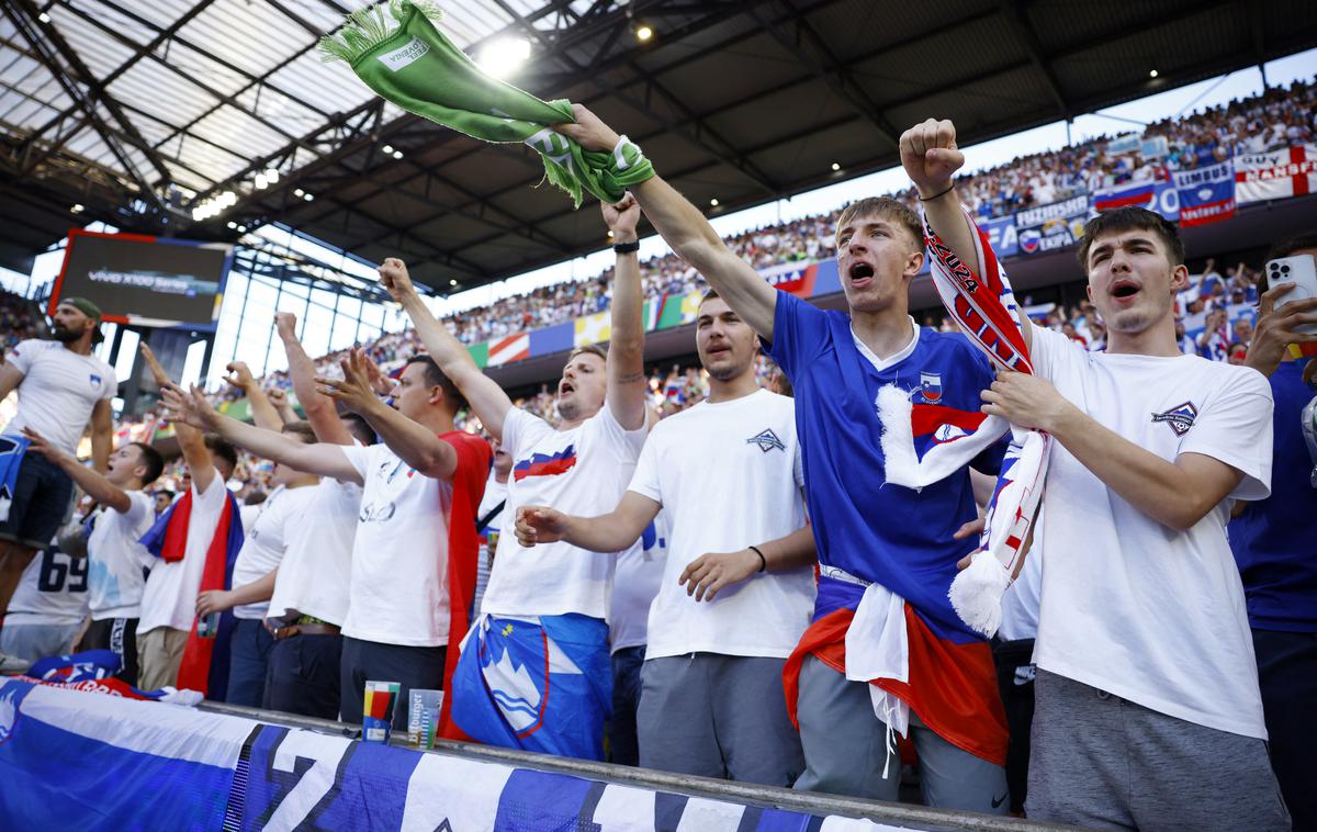 Euro 2024 Slovenija Anglija navijači | Foto Reuters