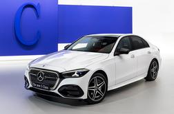 Mercedes ne odpisuje dizla: prenovljeni razred C dobil motorje za novo dobo