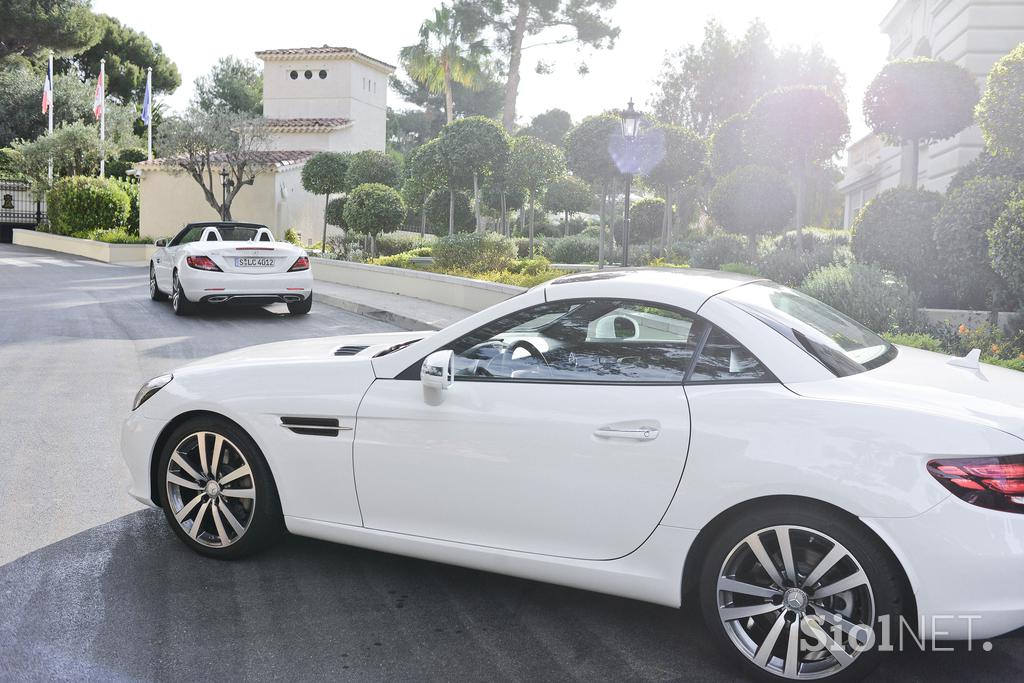 Mercedes SLC - prva vožnja prenovljenega roadsterja