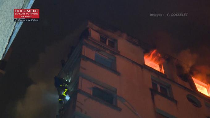 Požar Pariz | Foto: AP Video