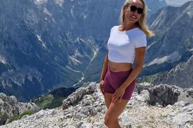 Tina Čarman je res postala neustavljiva hribovka