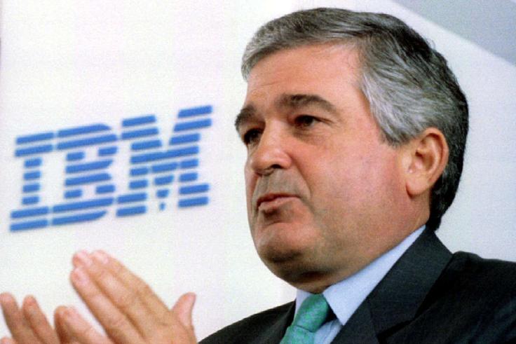 Lou Gerstner je IBM vodil med letoma 1993 in 2002. Bil je prvi izvršilni direktor podjetja, ki ni bil izbran med zaposlenimi v IBM, temveč ga je uprava pripeljala "od zunaj".  | Foto: Reuters