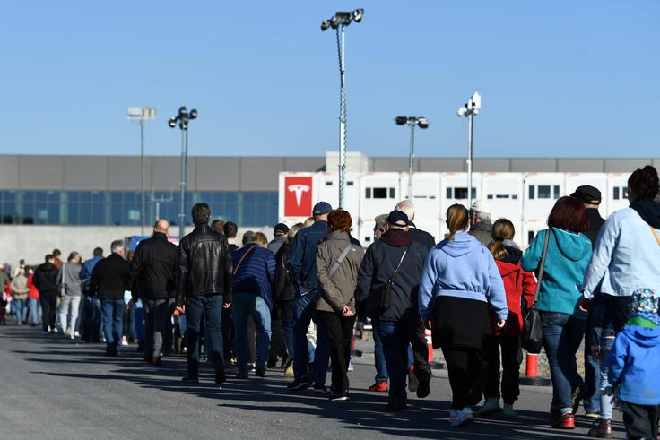 Tesla se pripravlja na odprtje nove tovarne pri Berlinu. | Foto: Reuters