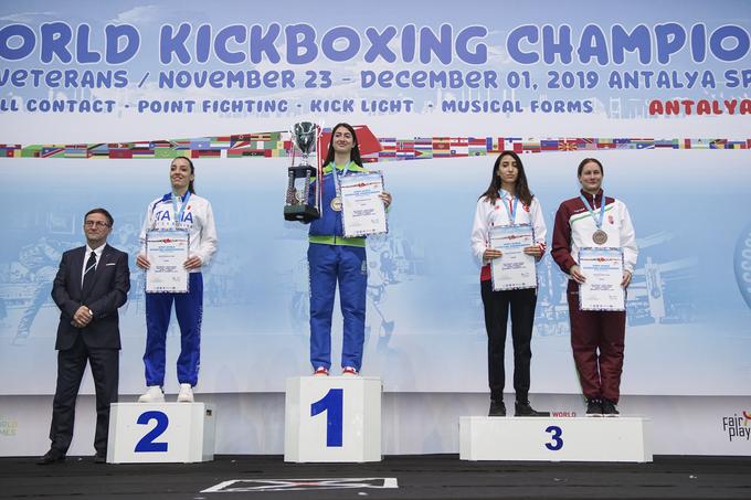 Tina Baloh je svetovno konkurenco porazila v point-fightingu. | Foto: KBZS