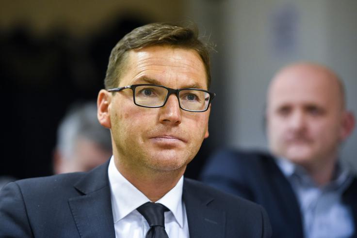 Zdajšnji v. d. predsednika zveze Roman Dobnikar: "Osredotočil se bom na nadaljevanje izboljševanja sistema podpore perspektivnim in vrhunskim atletom in doseganje celovitosti slovenske atletike." | Foto: STA ,